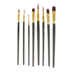 ASSORTIMENT 15 PINCEAUX POUR PEINTURE ET