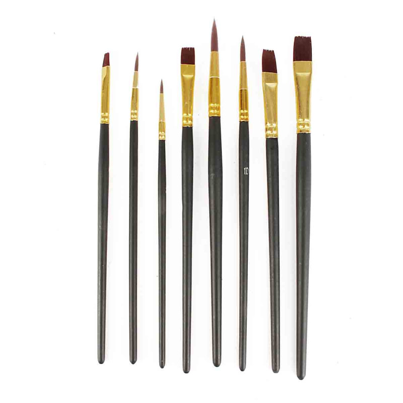 ASSORTIMENT 15 PINCEAUX POUR PEINTURE ET