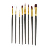 ASSORTIMENT 15 PINCEAUX POUR PEINTURE ET
