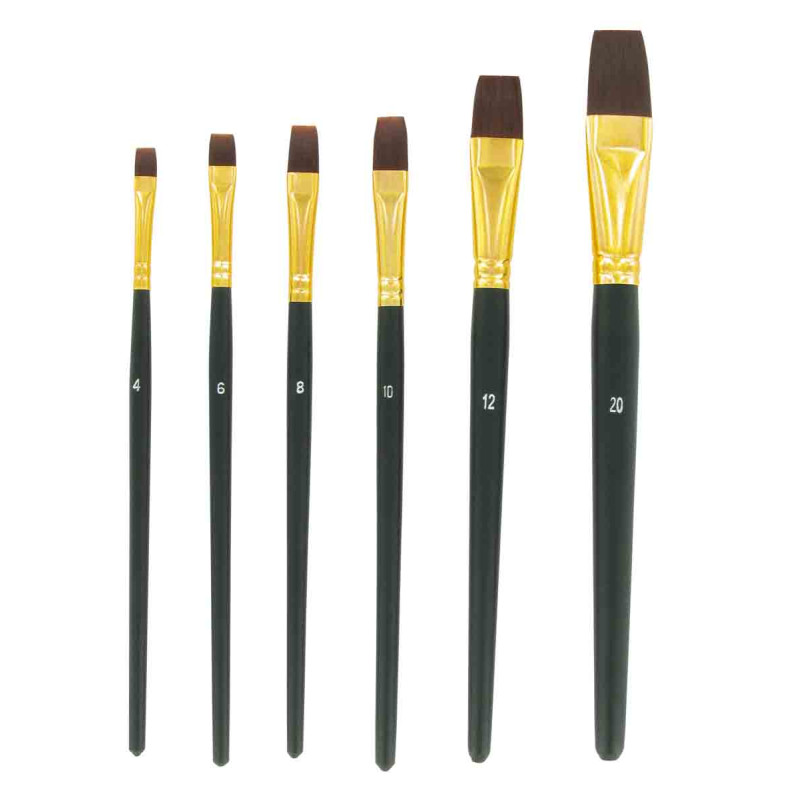 PINCEAUX ET BROSSES X8