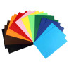 10 FEUILLES PAPIER COULEUR A4 220 GRS -
