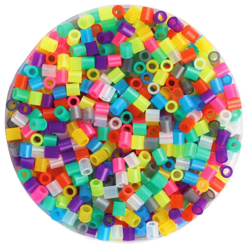 1000 PERLES à REPASSER 5 MM, COULEURS T