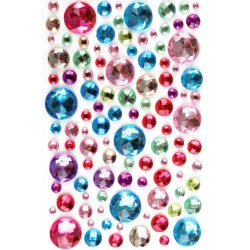 SET DE 106 STRASS CRISTAL ADHéSIFS FORM