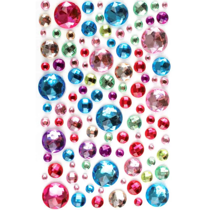 SET DE 106 STRASS CRISTAL ADHéSIFS FORM